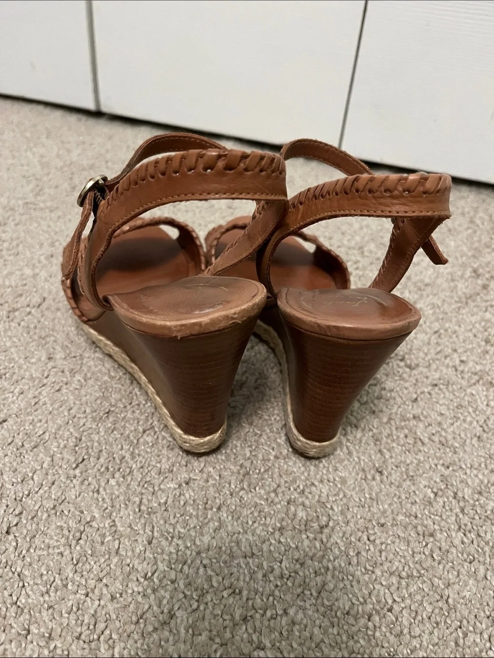 Jack Rogers brown leather